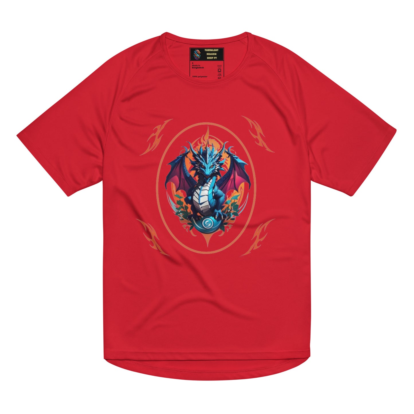 Camiseta esportiva unissex