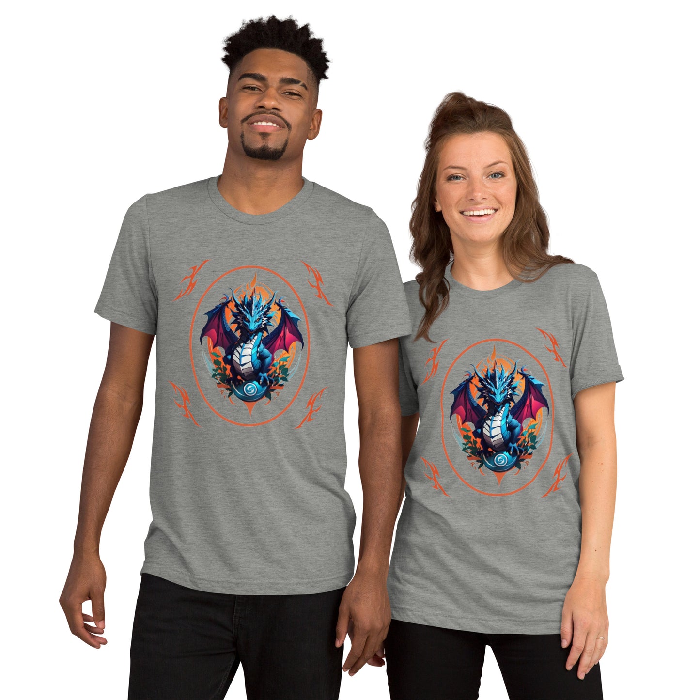 Camiseta com mangas curtas