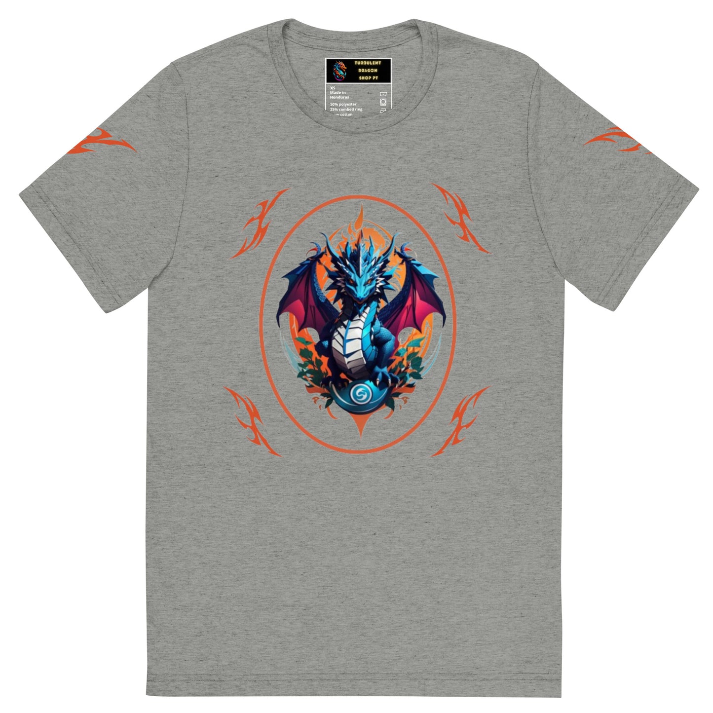 Camiseta com mangas curtas