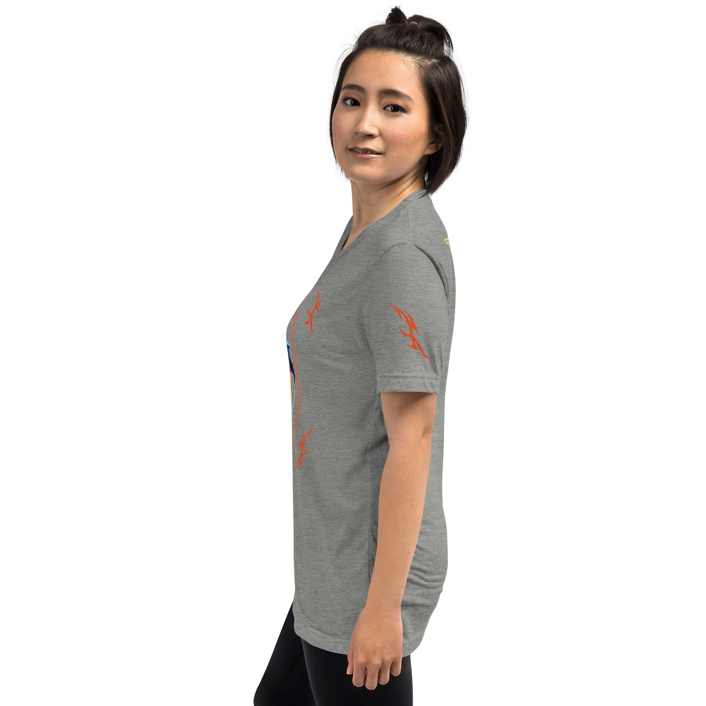 Camiseta com mangas curtas