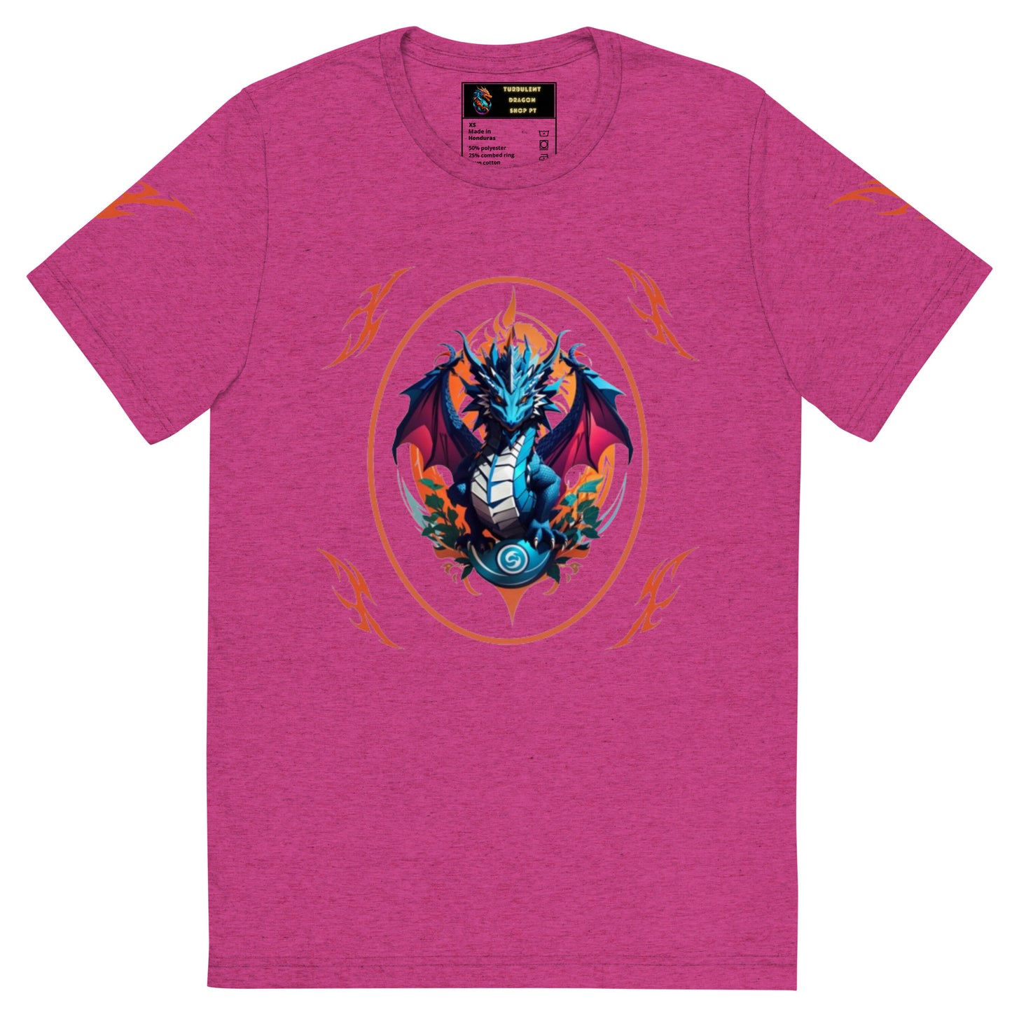 Camiseta com mangas curtas