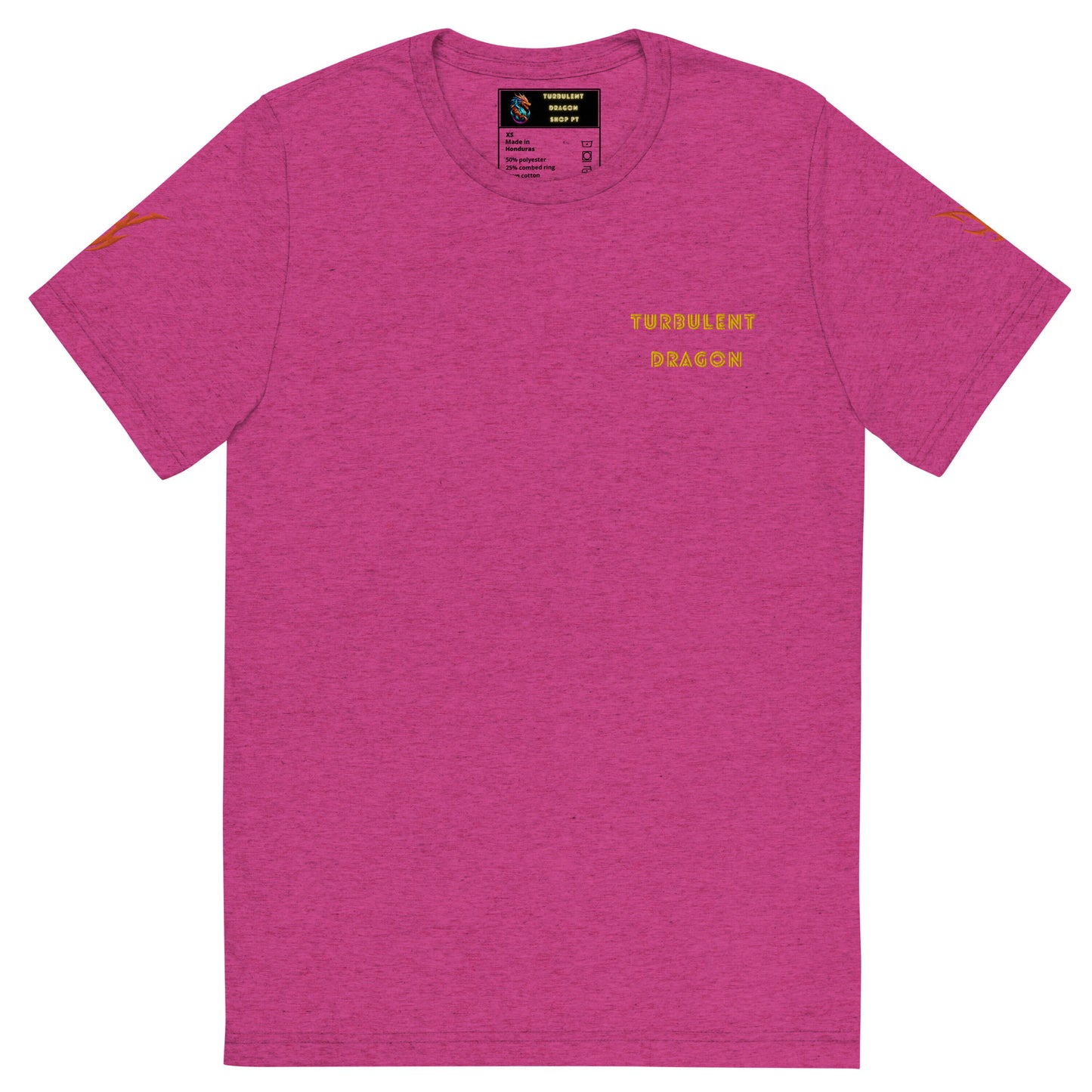 Camiseta com mangas curtas