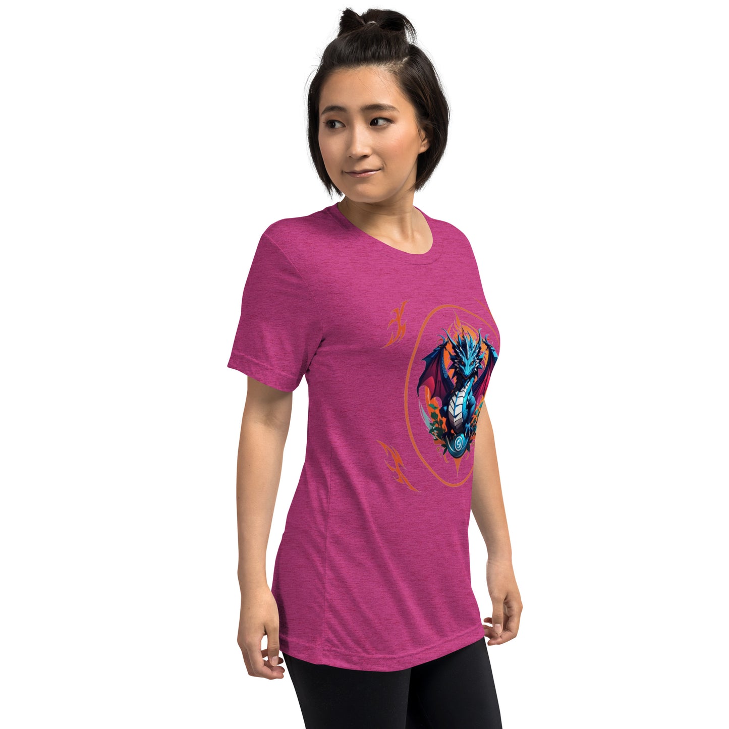 Camiseta com mangas curtas