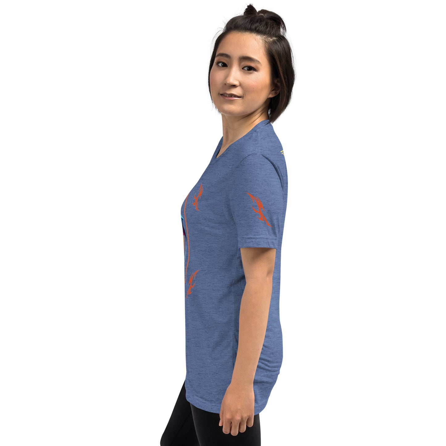 Camiseta com mangas curtas