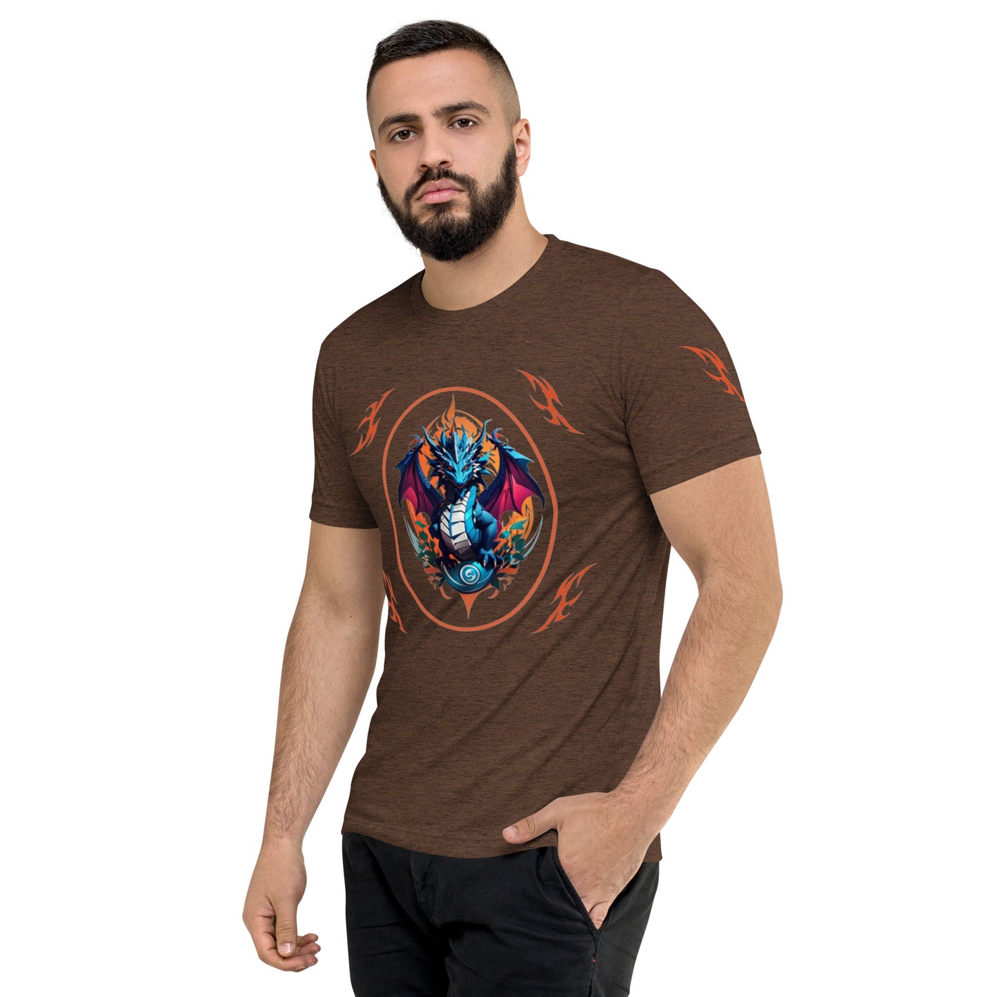 Camiseta com mangas curtas
