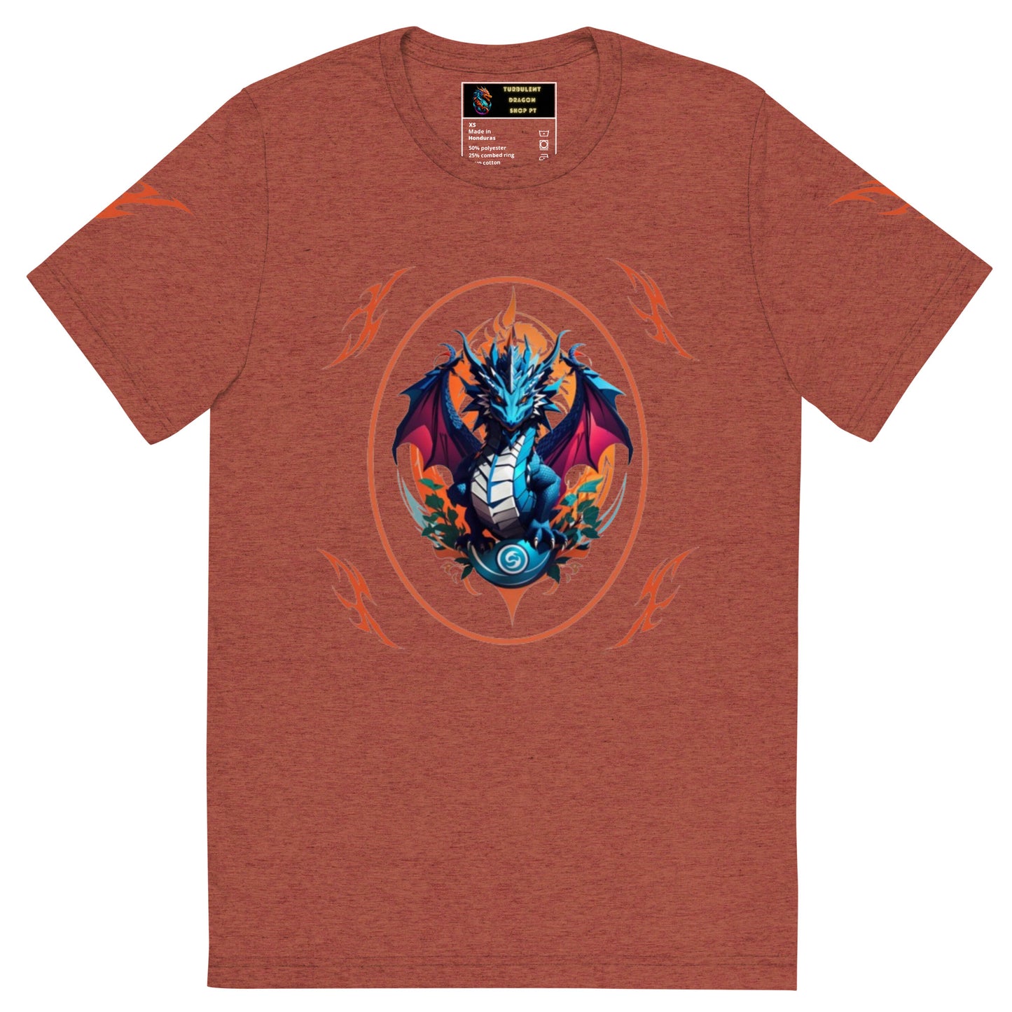 Camiseta com mangas curtas