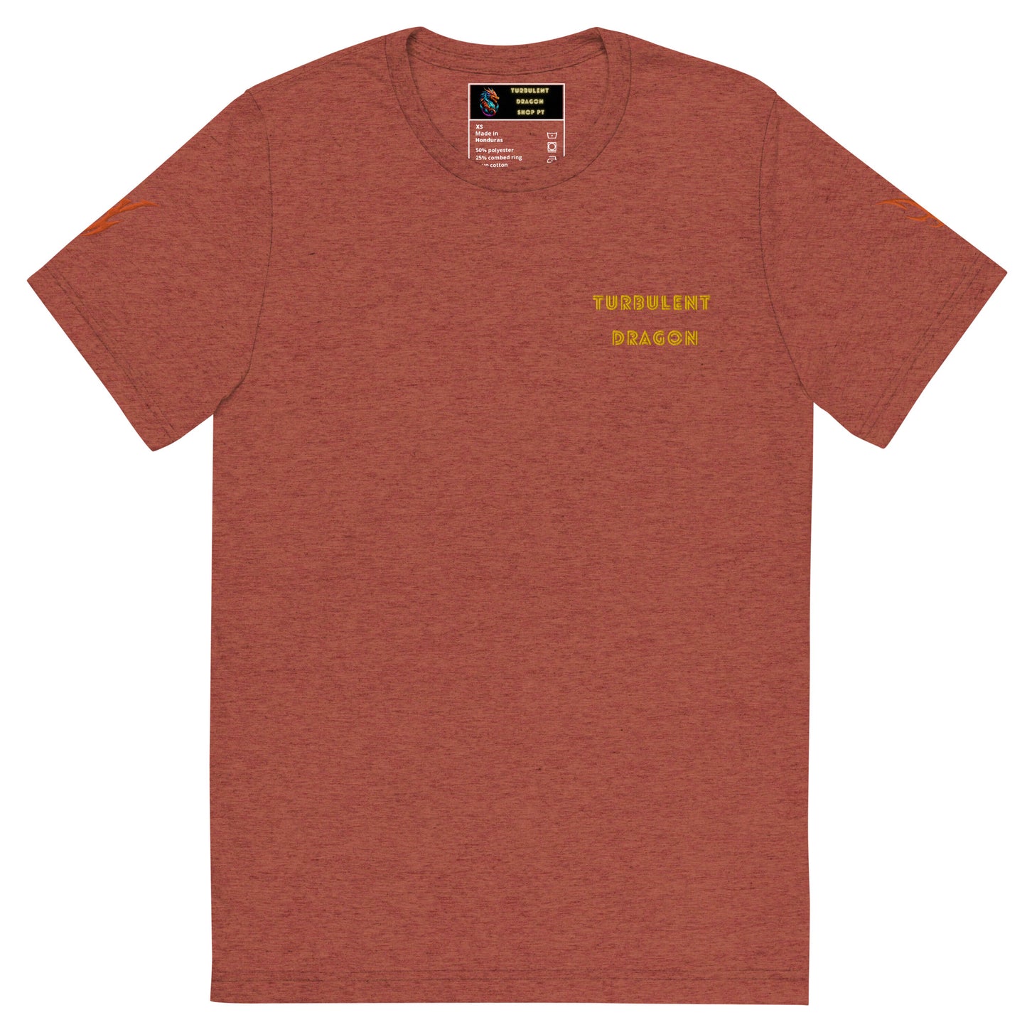 Camiseta com mangas curtas