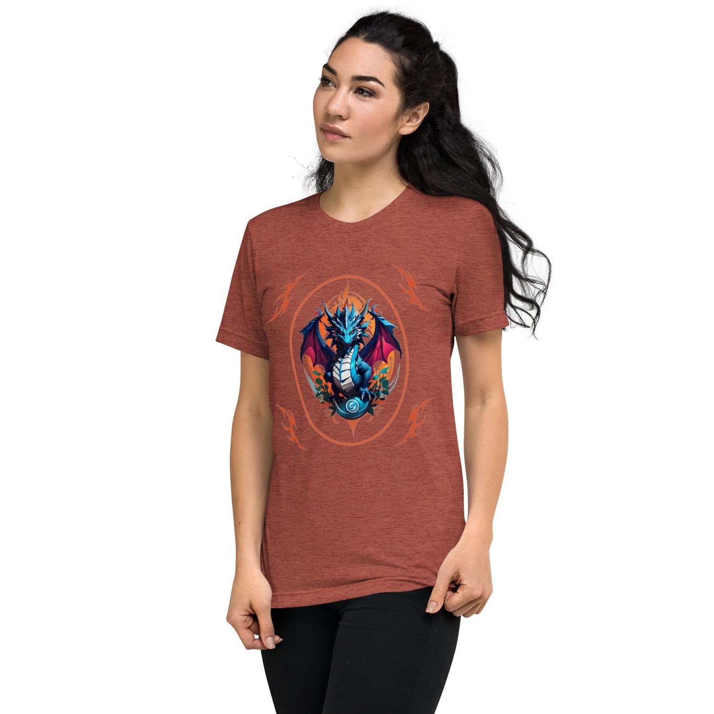 Camiseta com mangas curtas