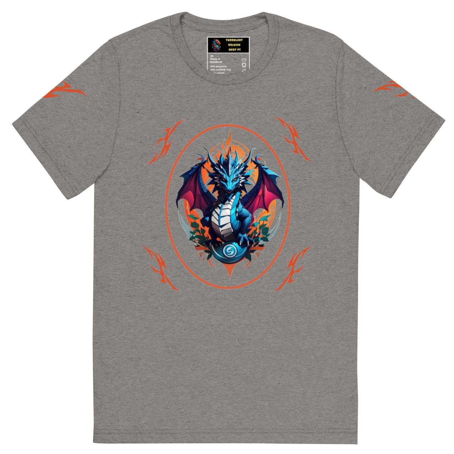 Camiseta com mangas curtas