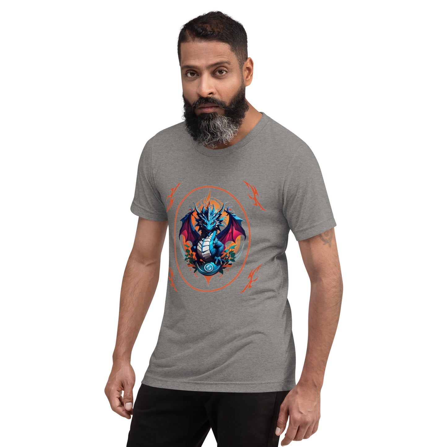 Camiseta com mangas curtas