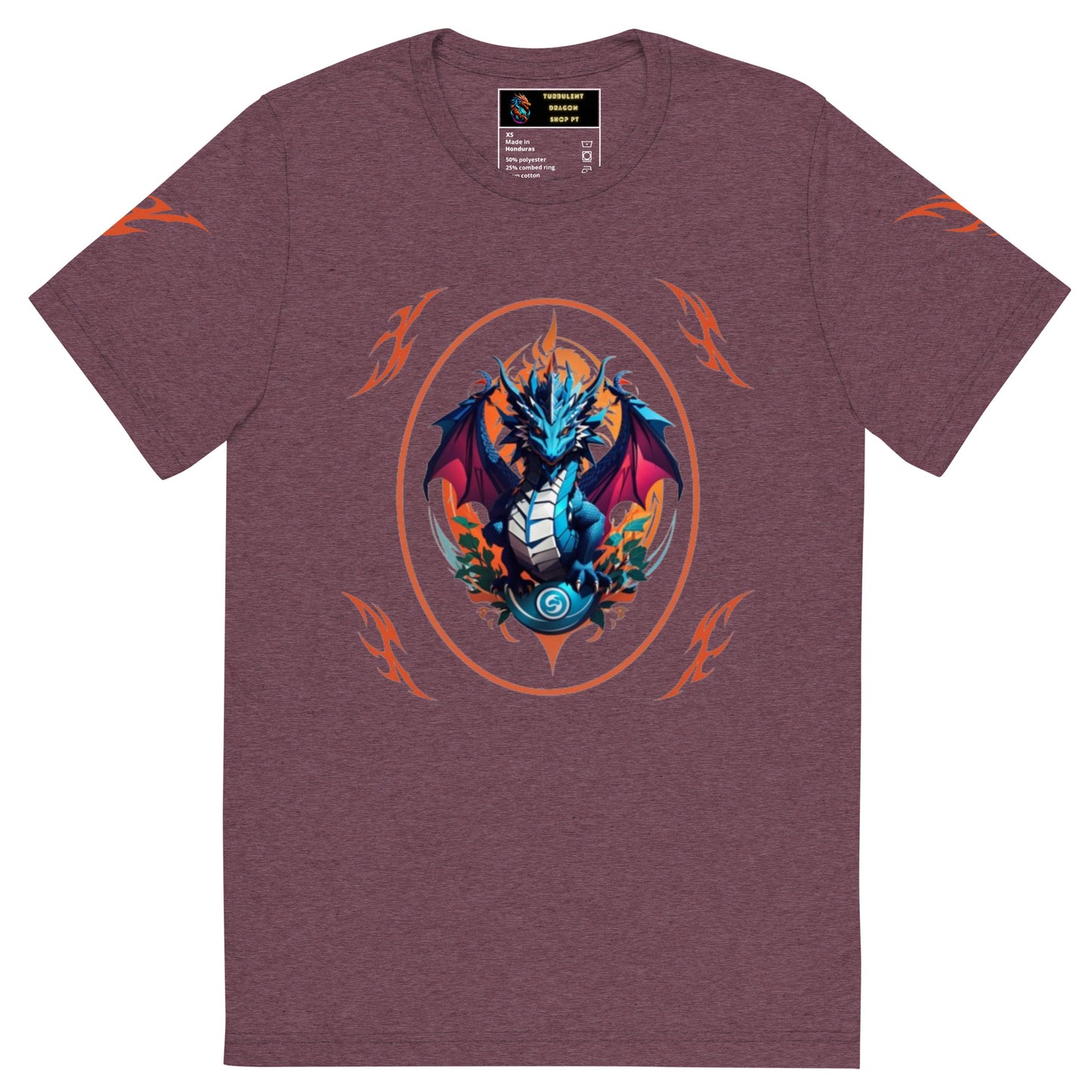 Camiseta com mangas curtas