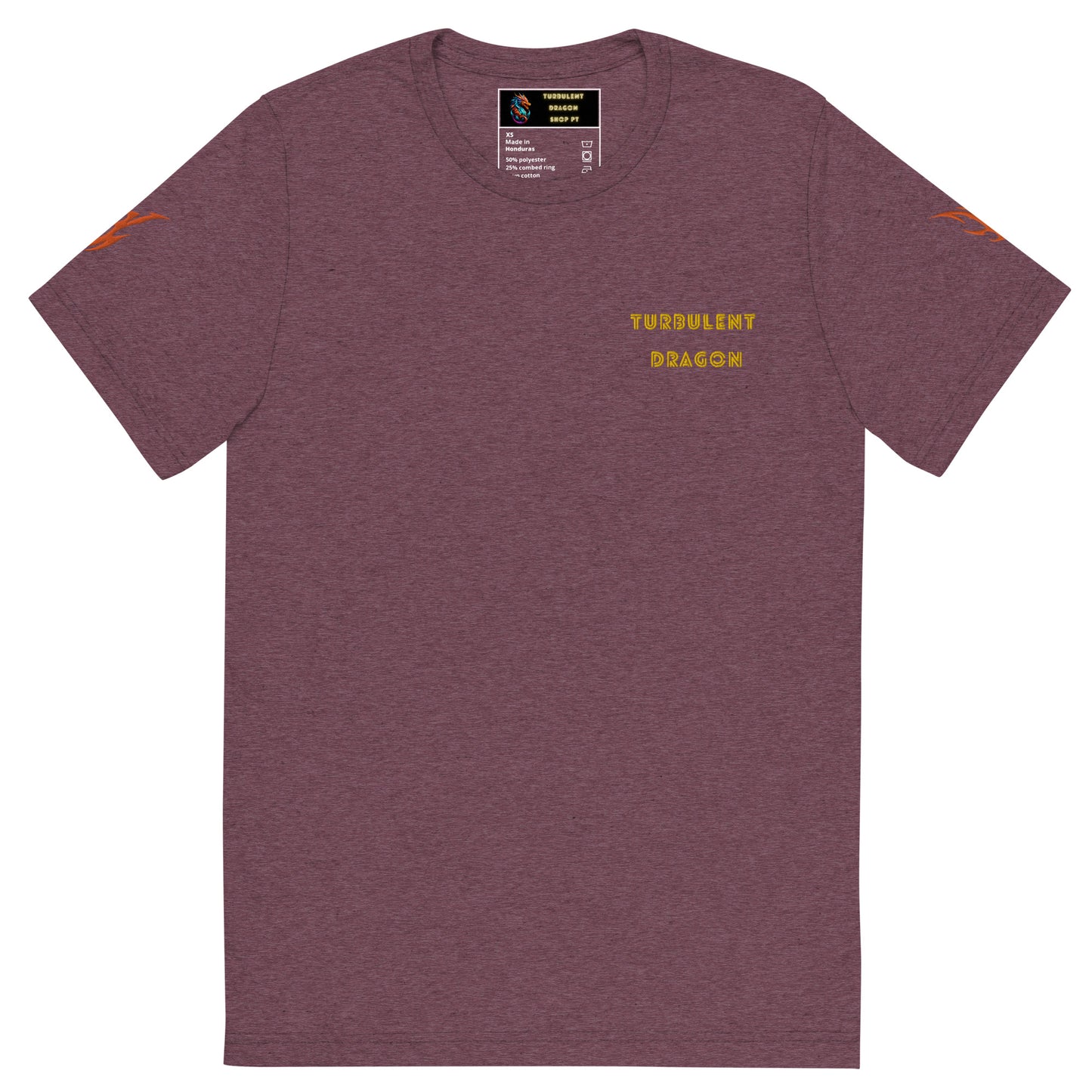 Camiseta com mangas curtas