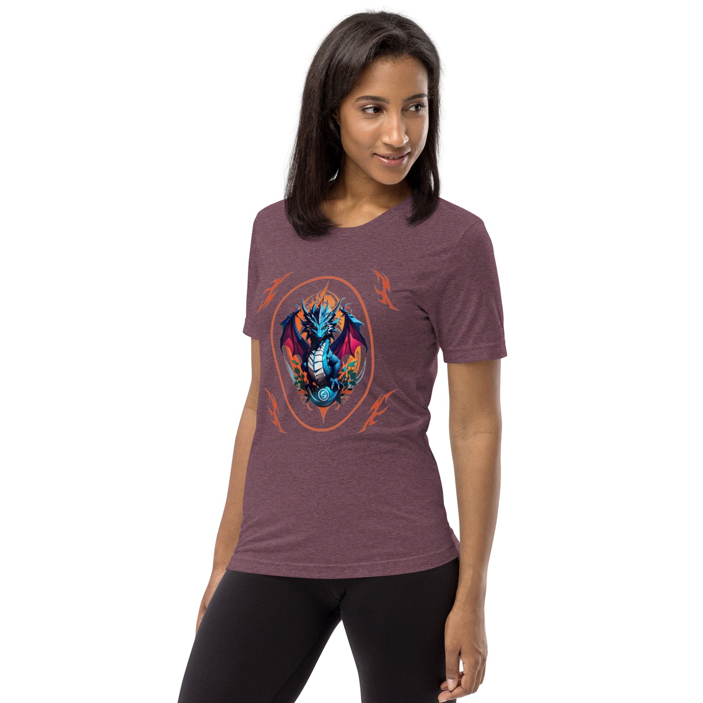 Camiseta com mangas curtas