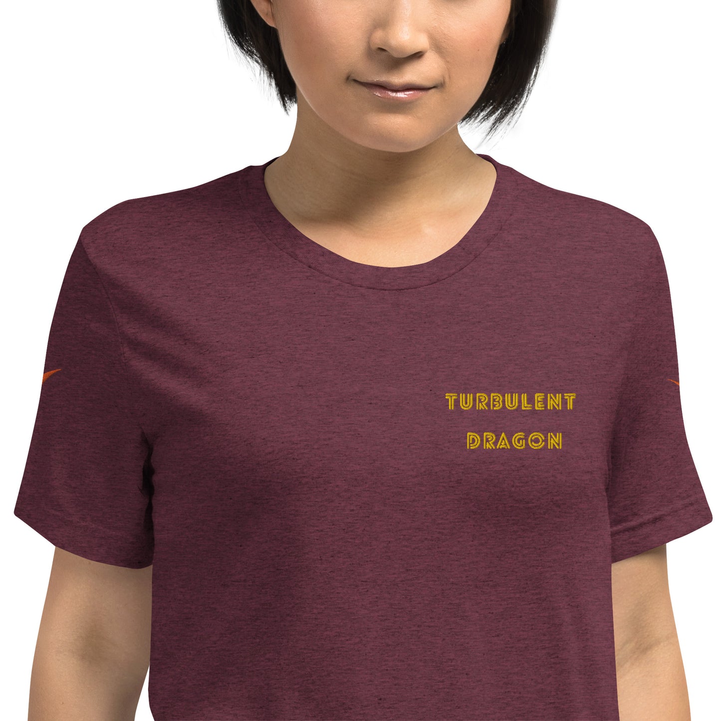 Camiseta com mangas curtas