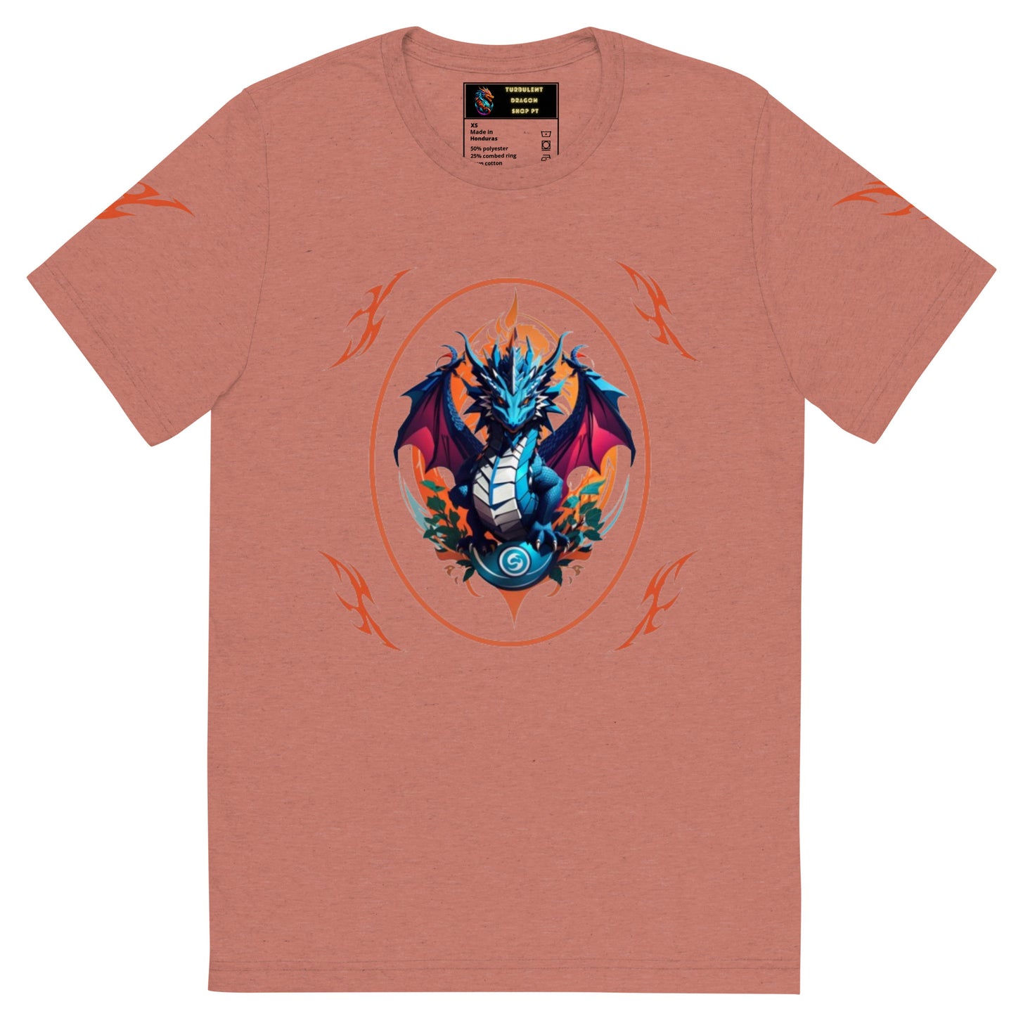Camiseta com mangas curtas