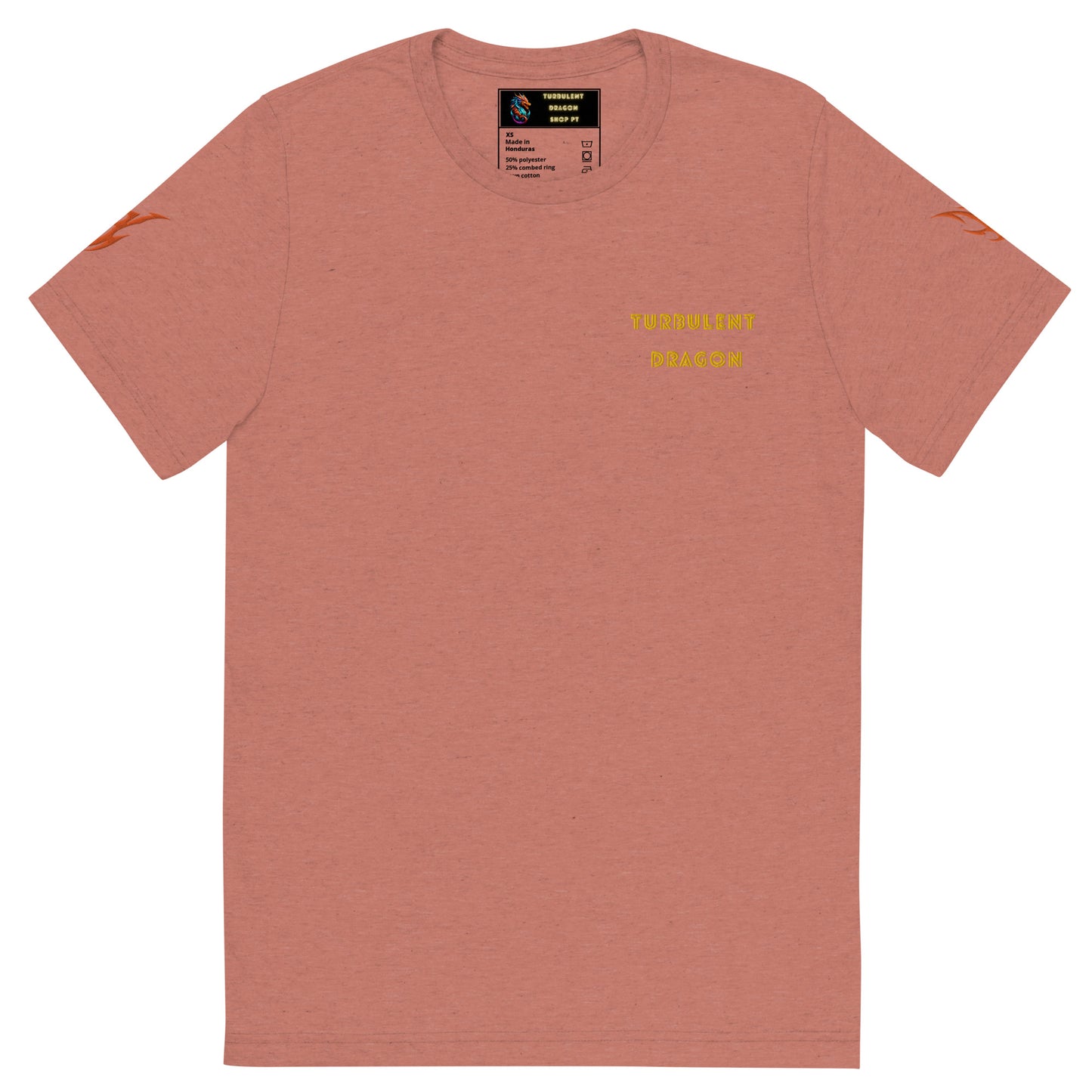 Camiseta com mangas curtas