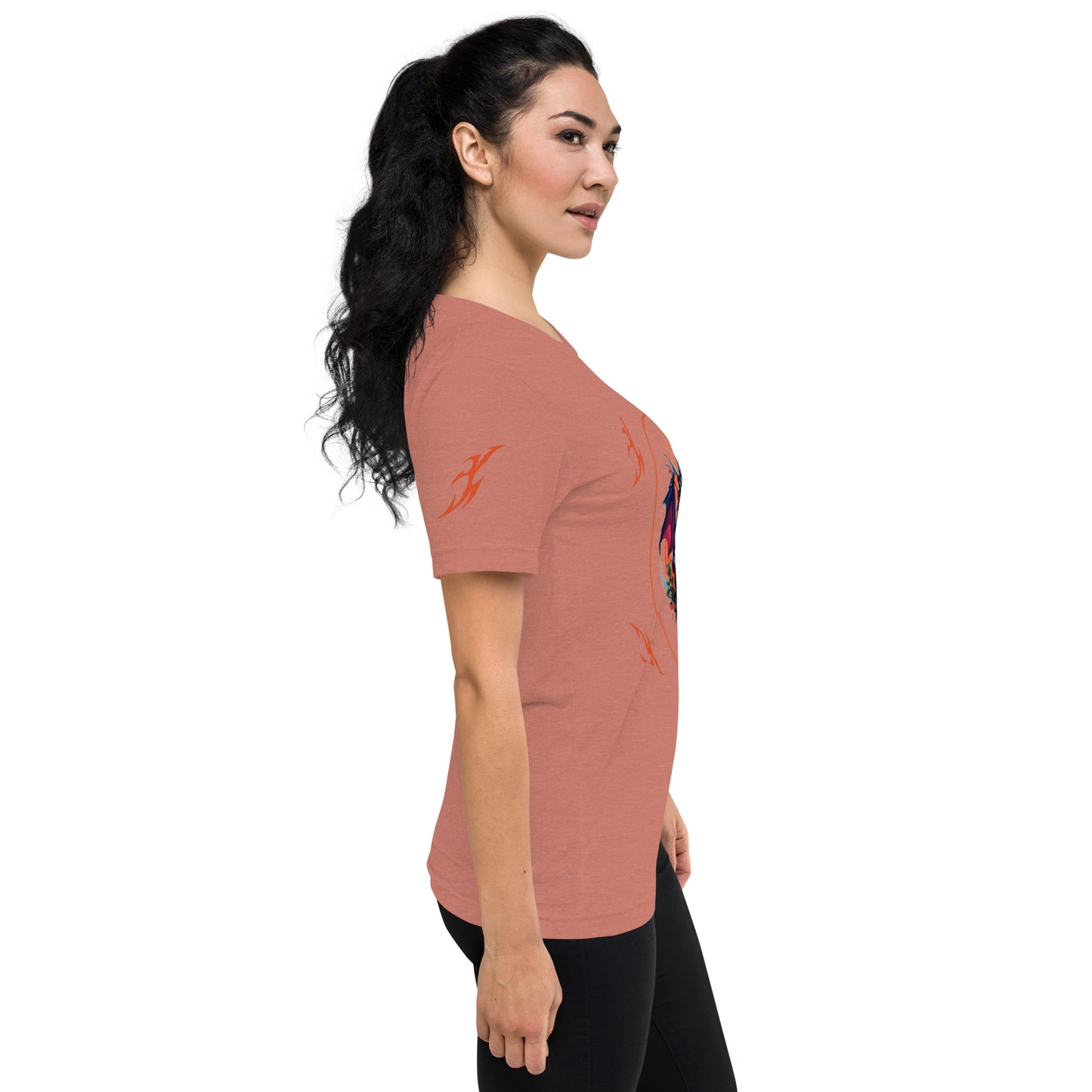 Camiseta com mangas curtas