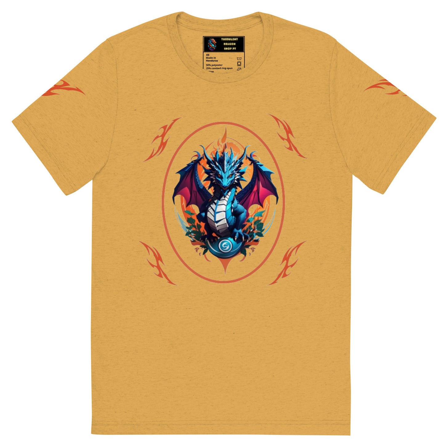 Camiseta com mangas curtas
