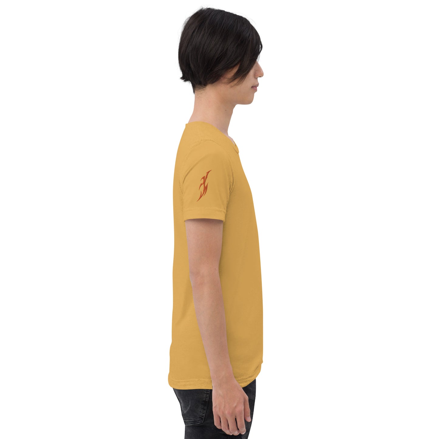 Camiseta com mangas curtas