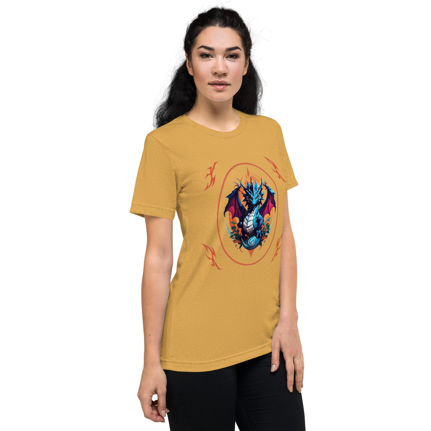 Camiseta com mangas curtas