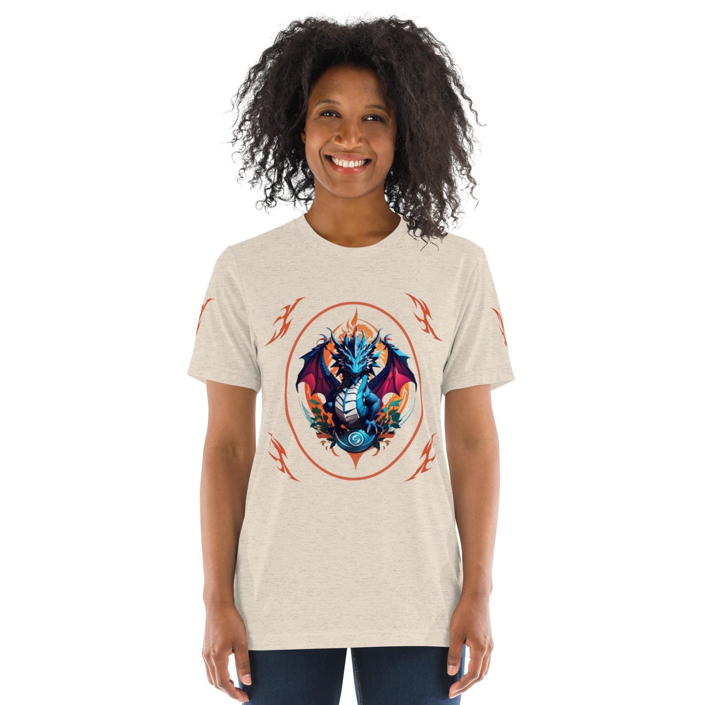 Camiseta com mangas curtas