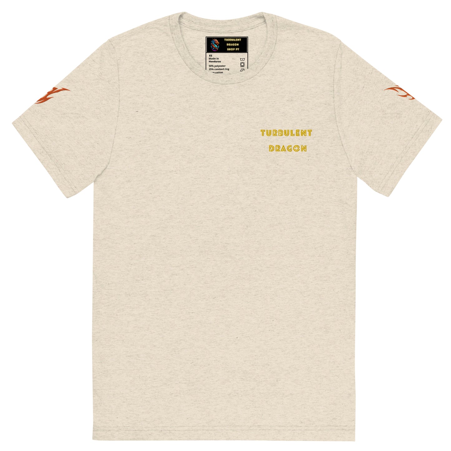 Camiseta com mangas curtas