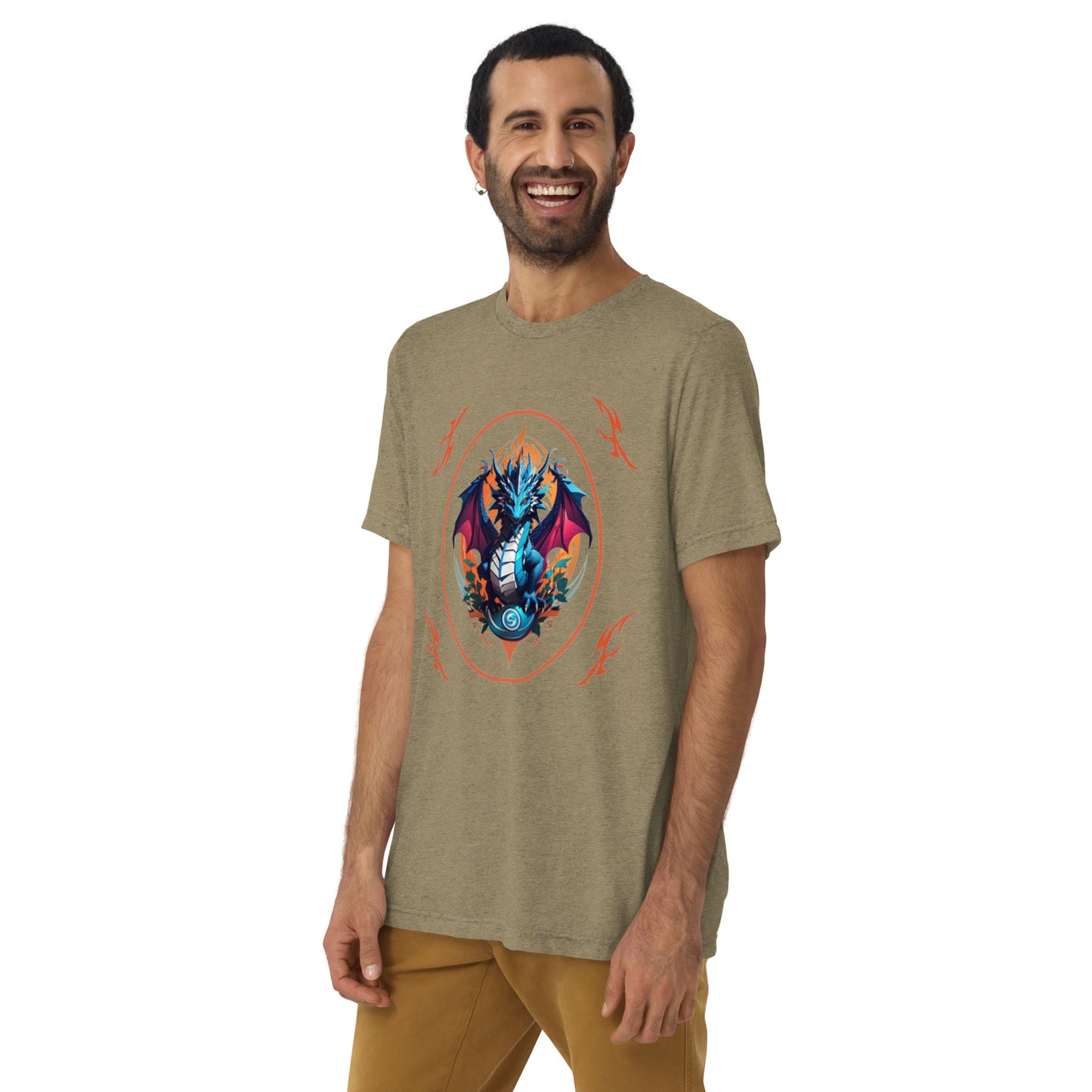 Camiseta com mangas curtas