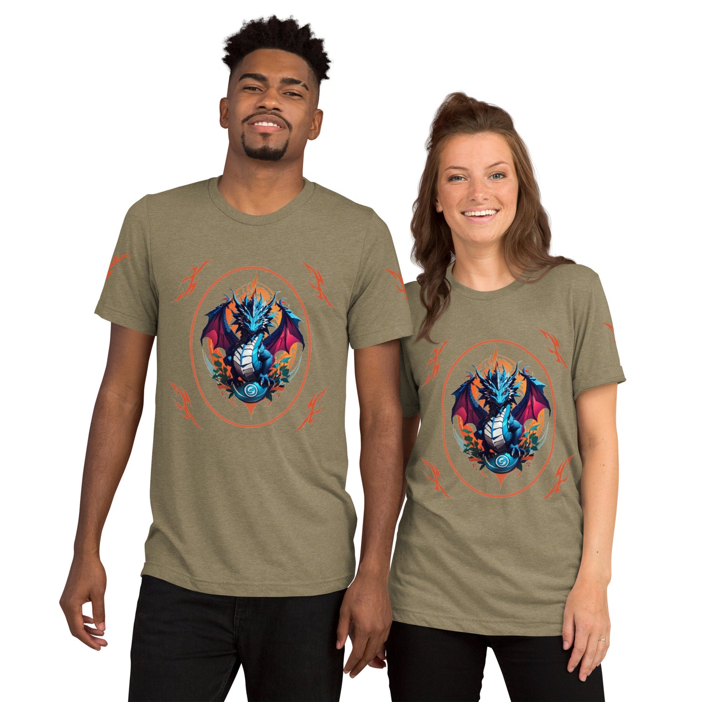 Camiseta com mangas curtas