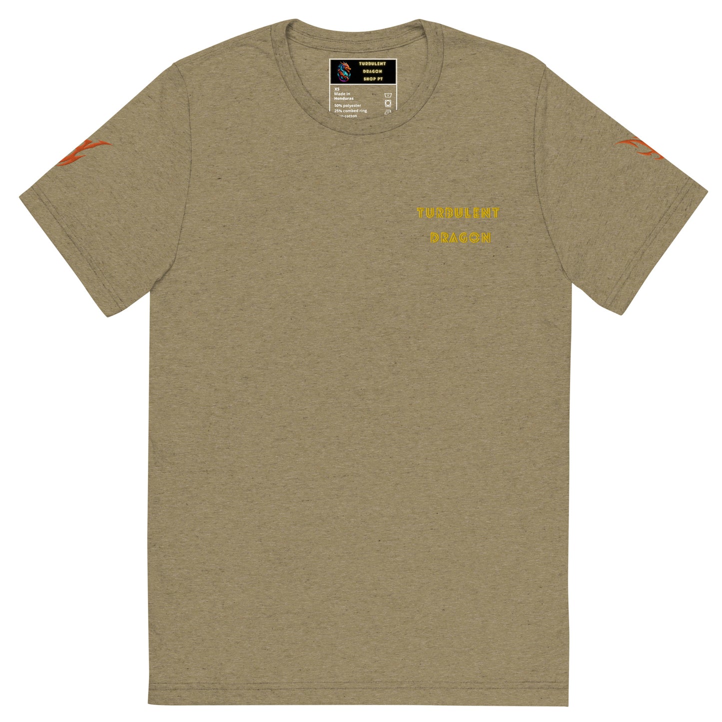 Camiseta com mangas curtas