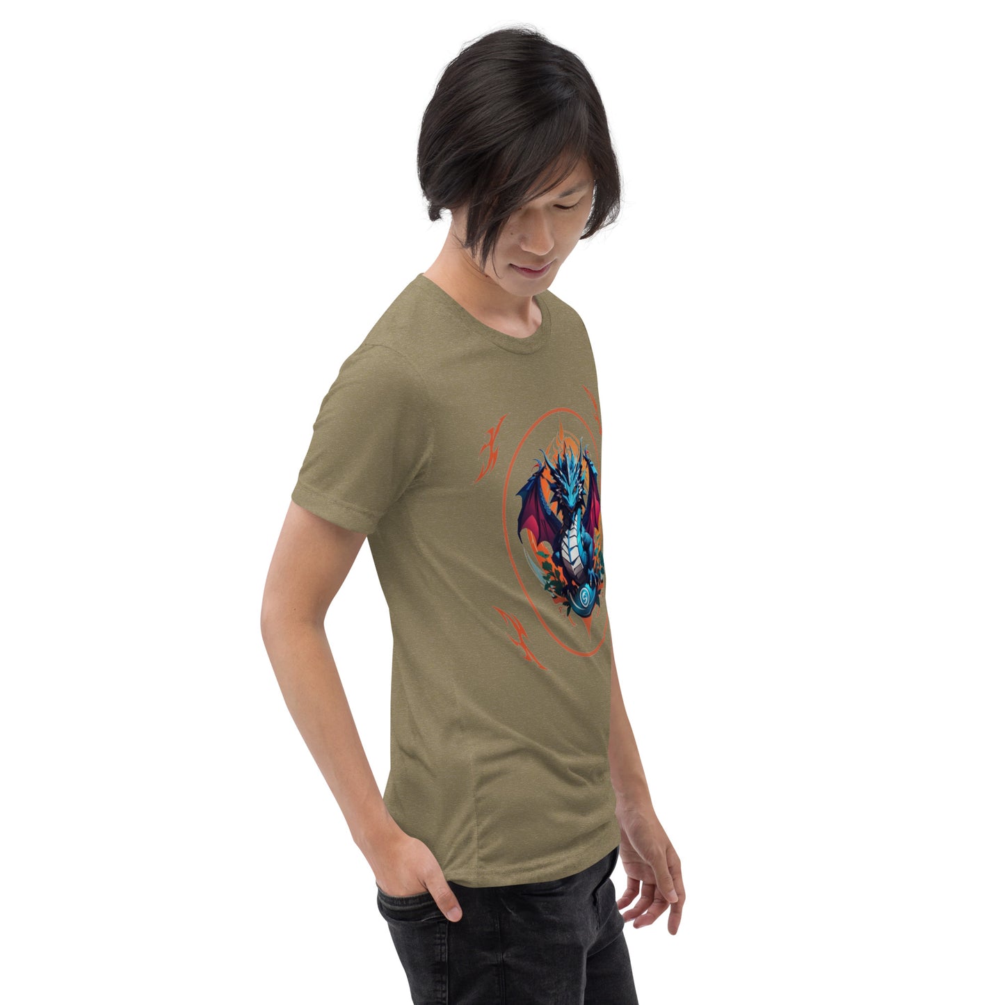 Camiseta com mangas curtas
