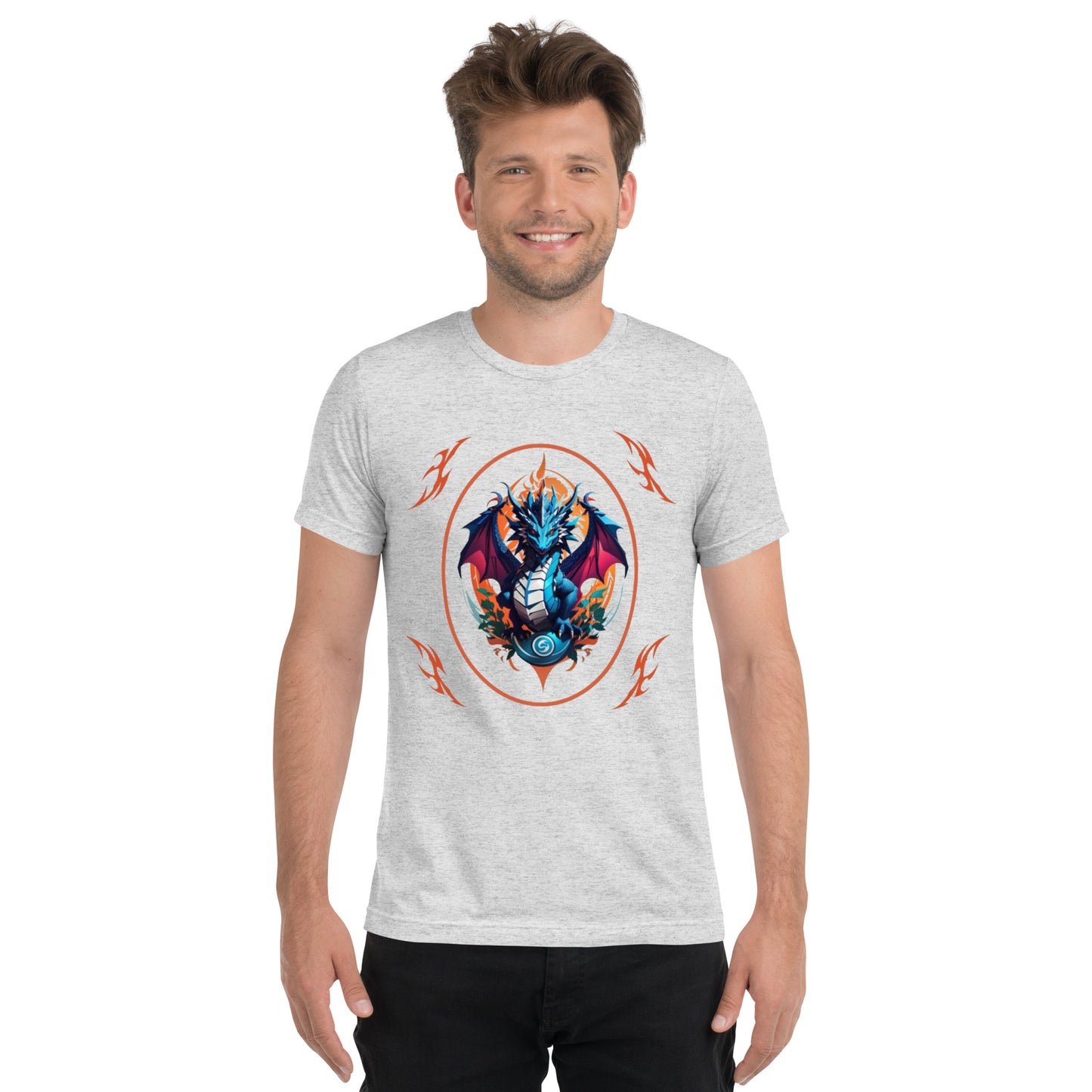 Camiseta com mangas curtas