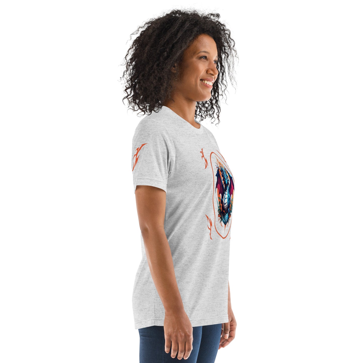 Camiseta com mangas curtas