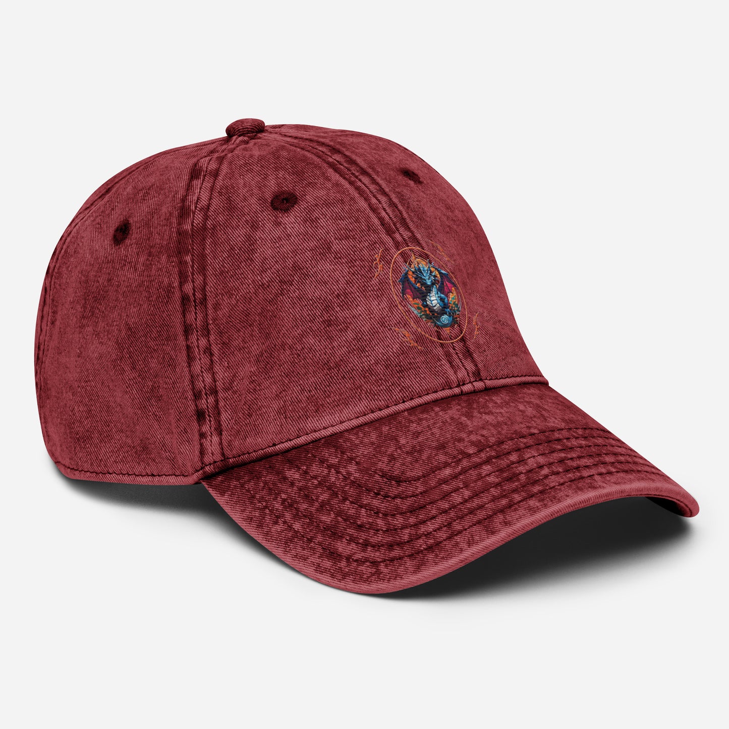 Boné Vintage de Sarja de Algodão