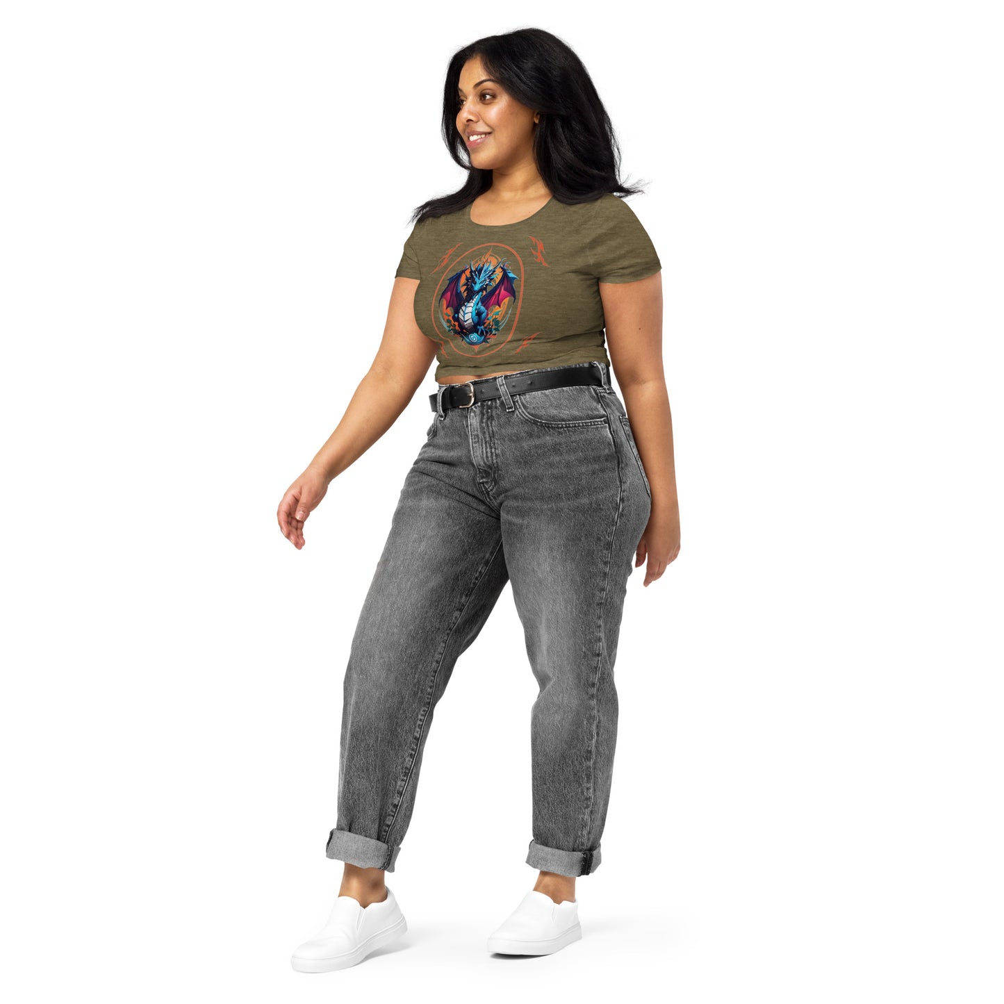 Camiseta Cropped Feminina