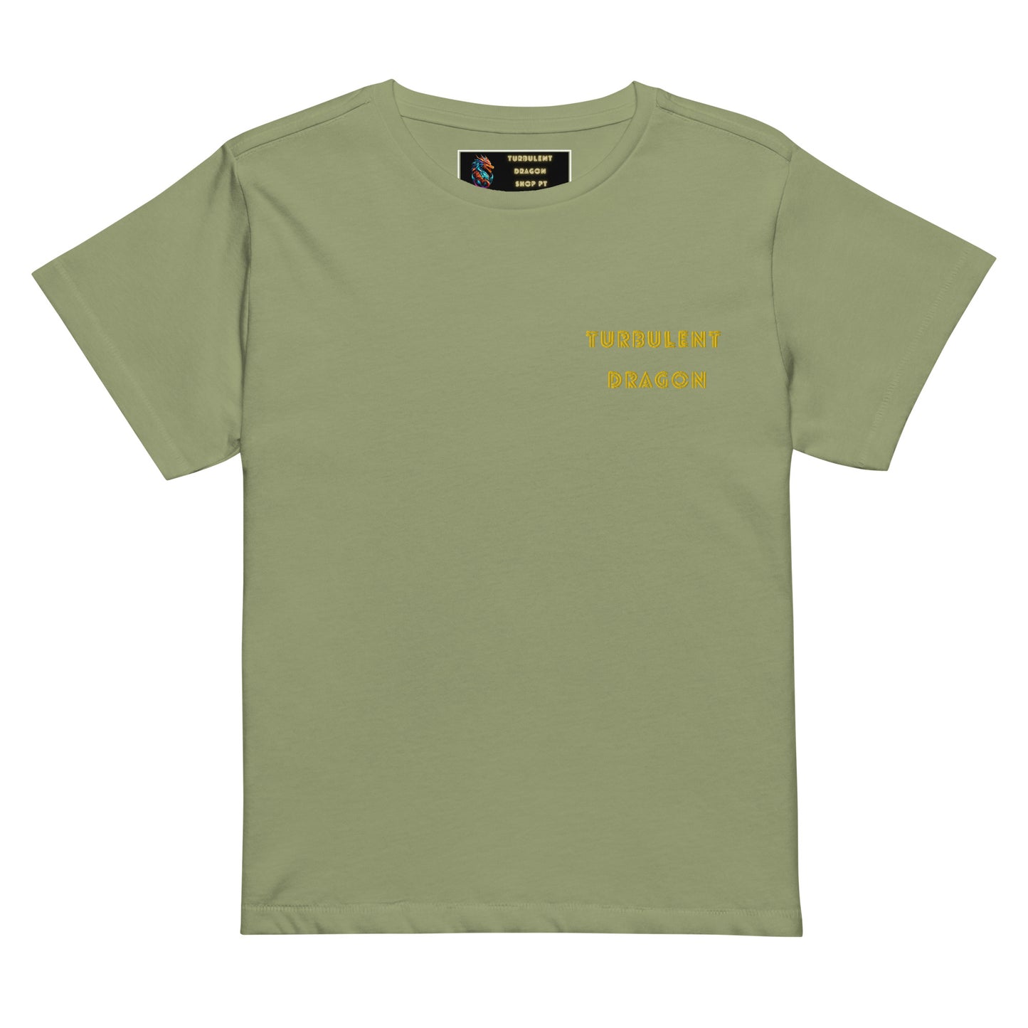 Camiseta de cintura alta feminina