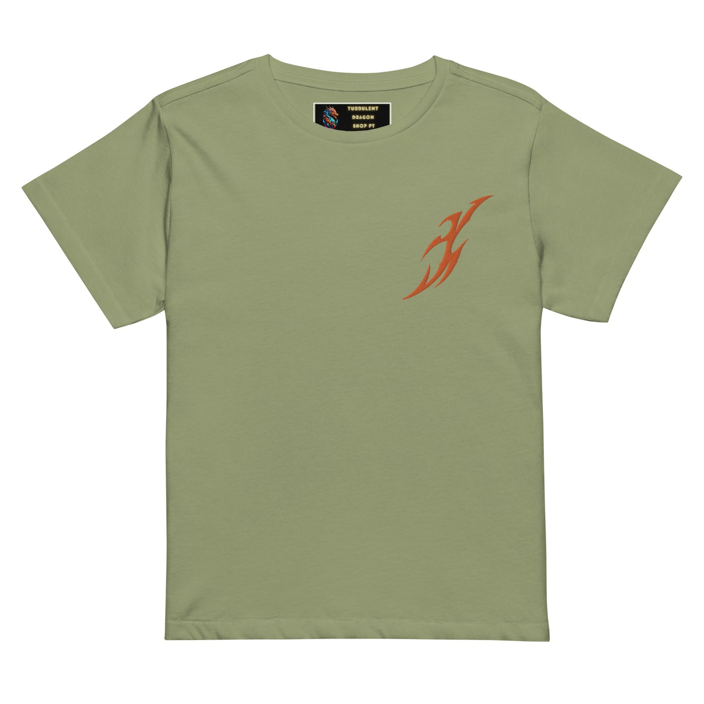 Camiseta de cintura alta feminina