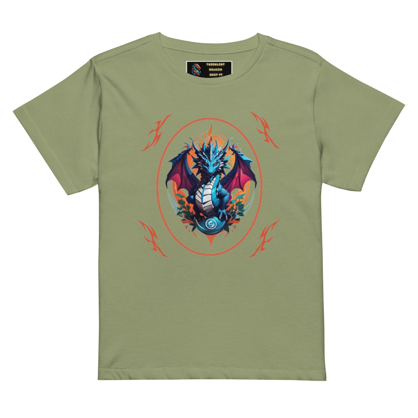 Camiseta de cintura alta feminina