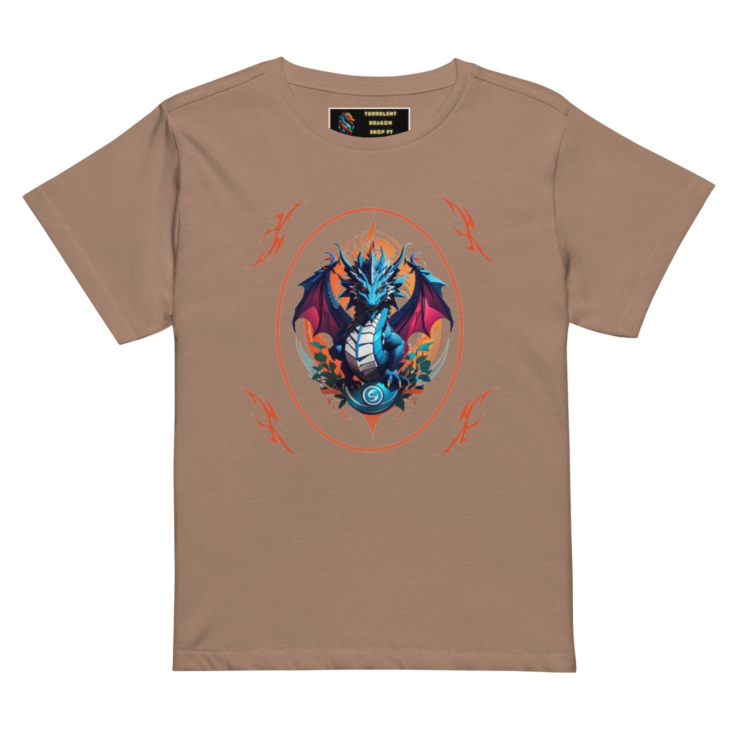 Camiseta de cintura alta feminina