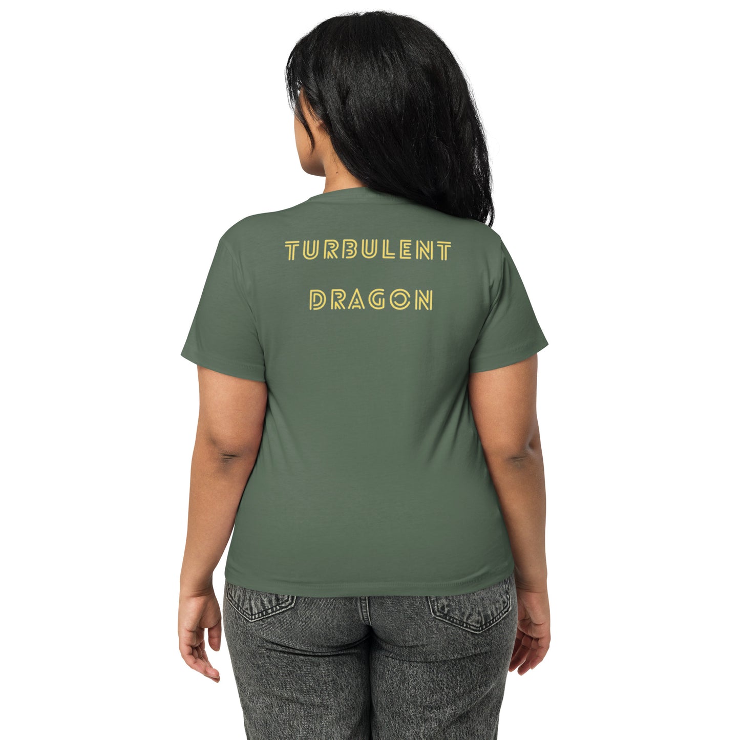 Camiseta de cintura alta feminina