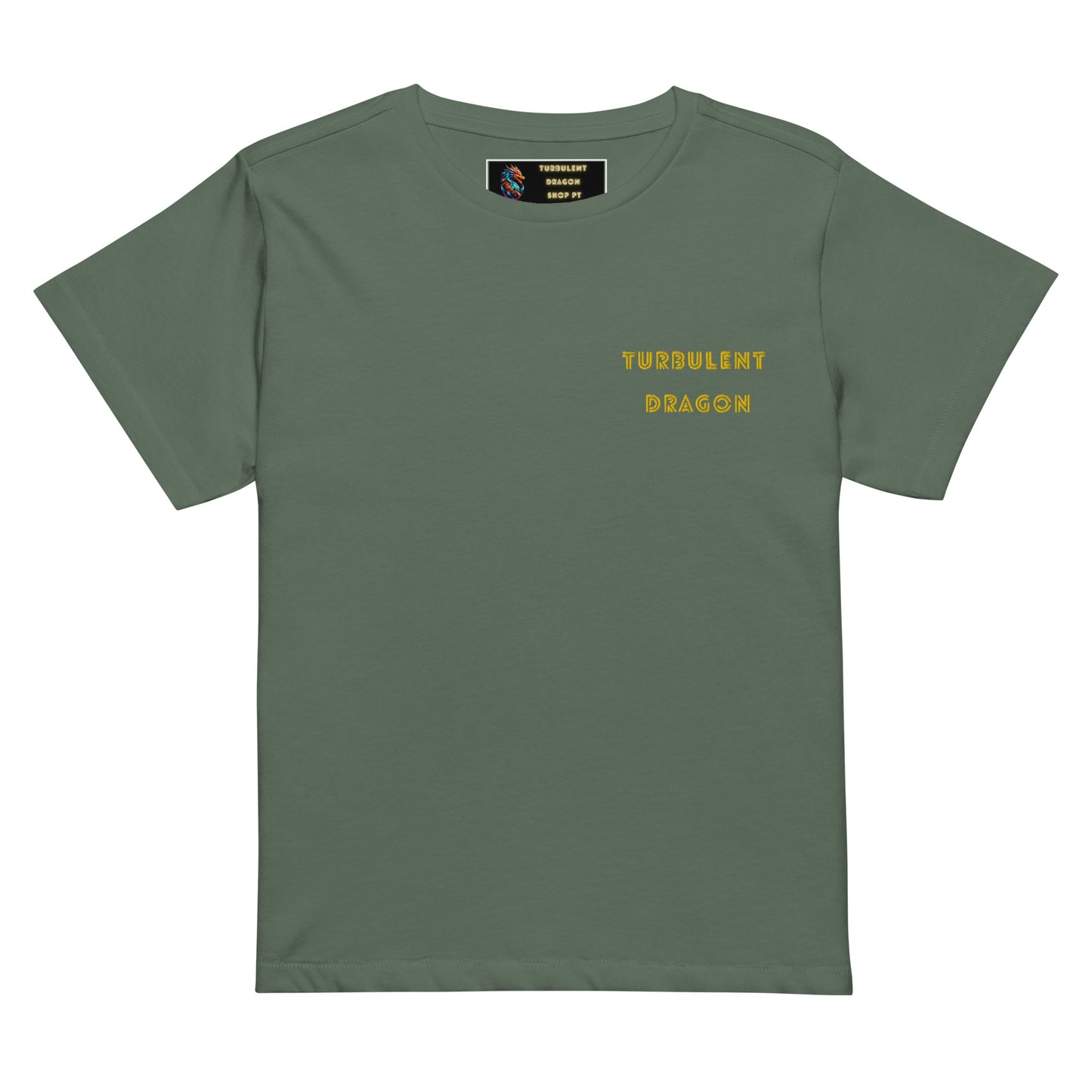 Camiseta de cintura alta feminina