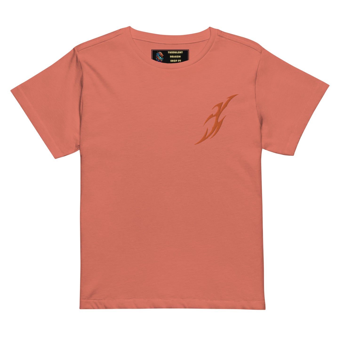 Camiseta de cintura alta feminina