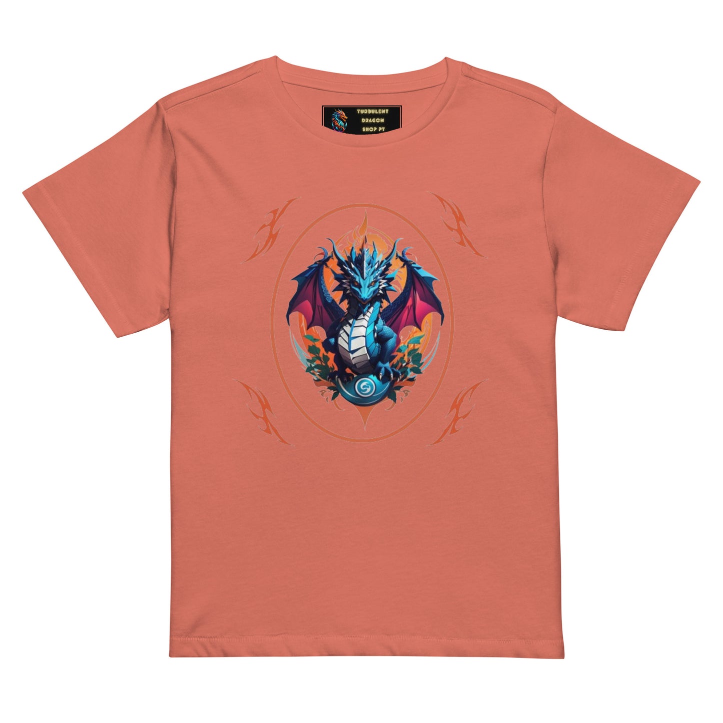 Camiseta de cintura alta feminina