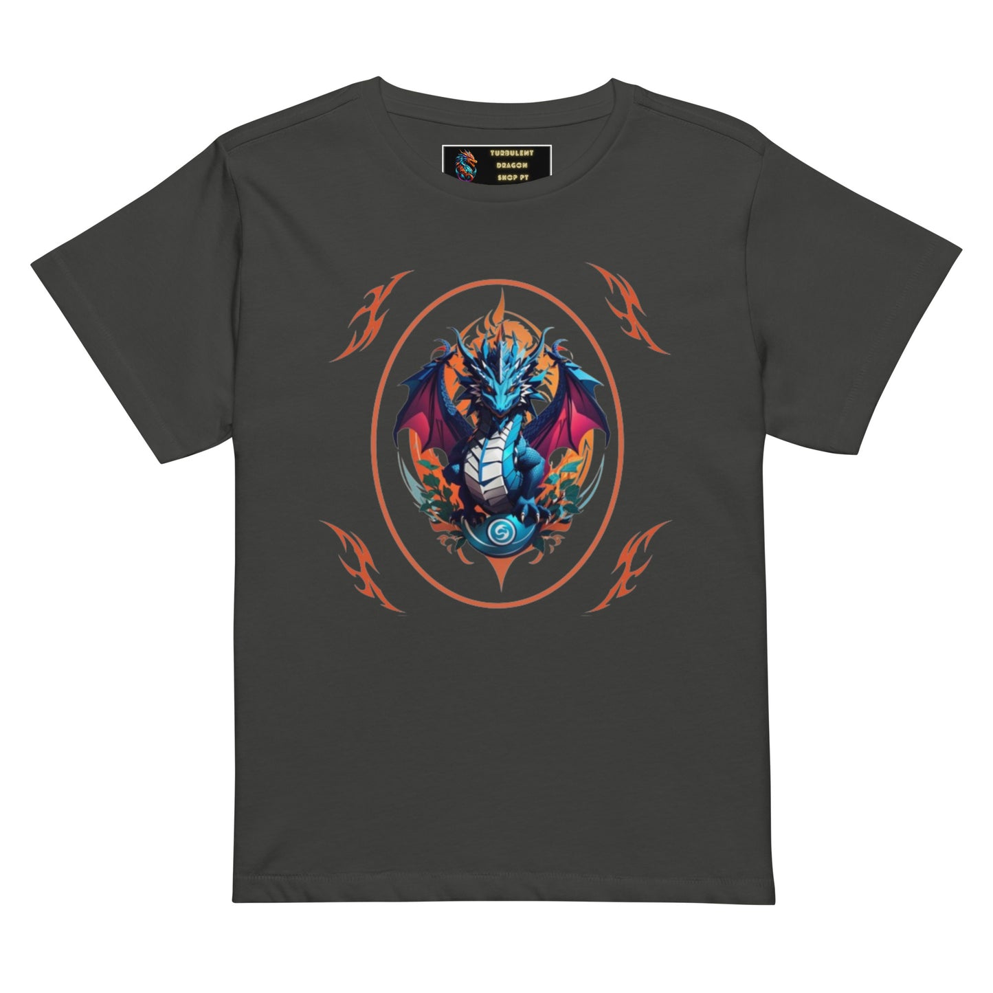 Camiseta de cintura alta feminina