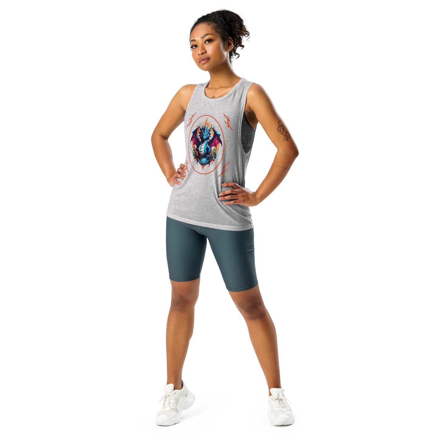 Camiseta Sem Manga Feminina