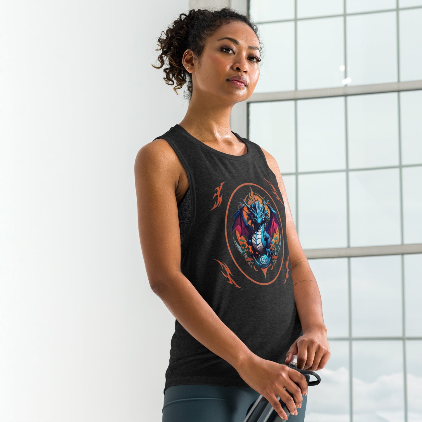 Camiseta Sem Manga Feminina