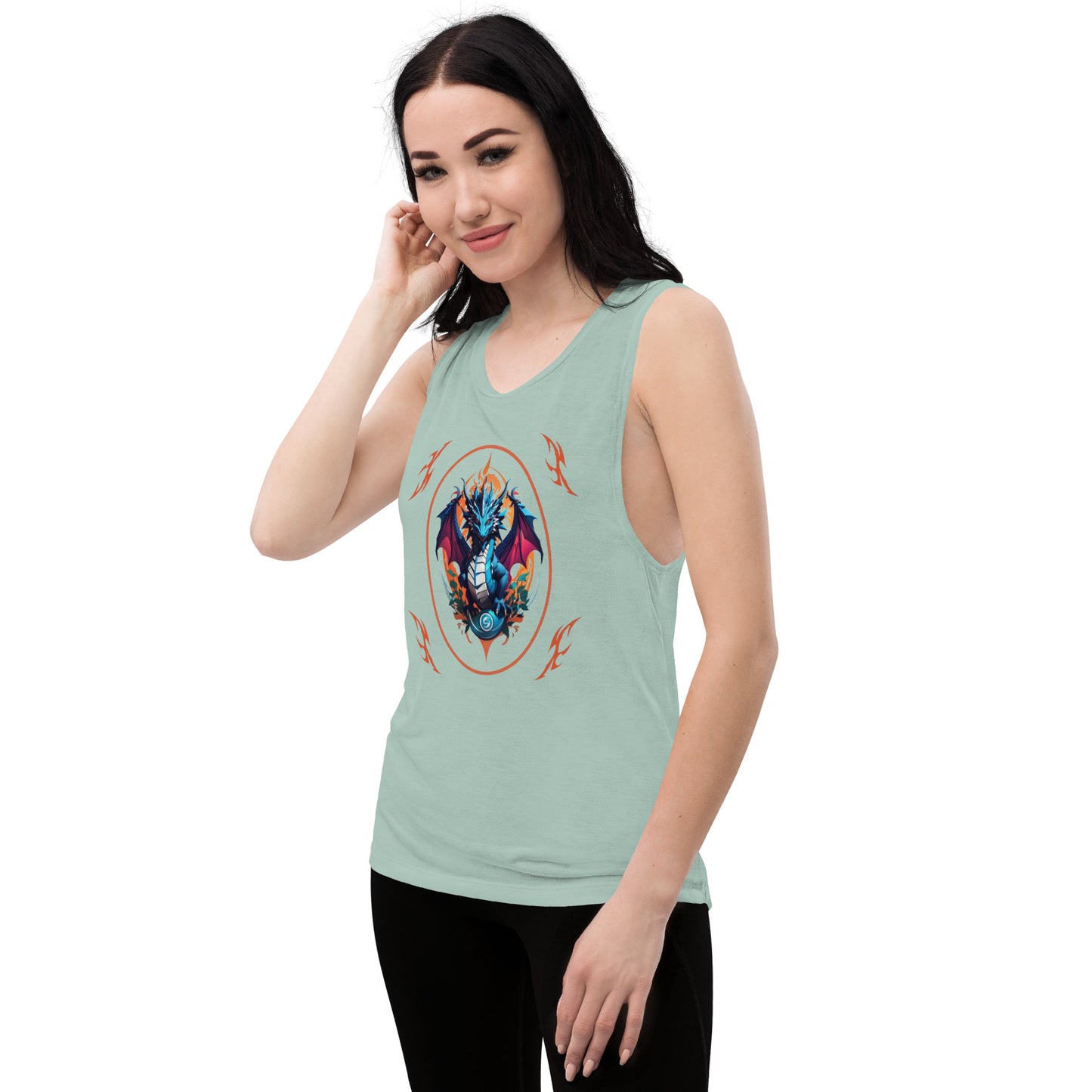 Camiseta Sem Manga Feminina