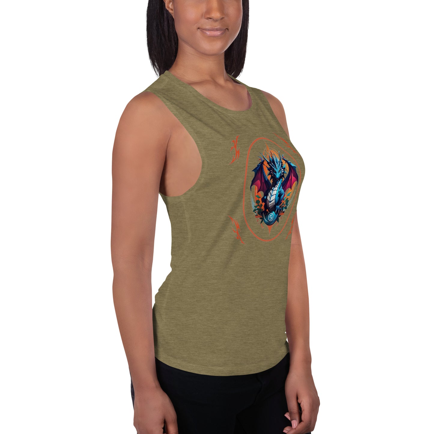 Camiseta Sem Manga Feminina