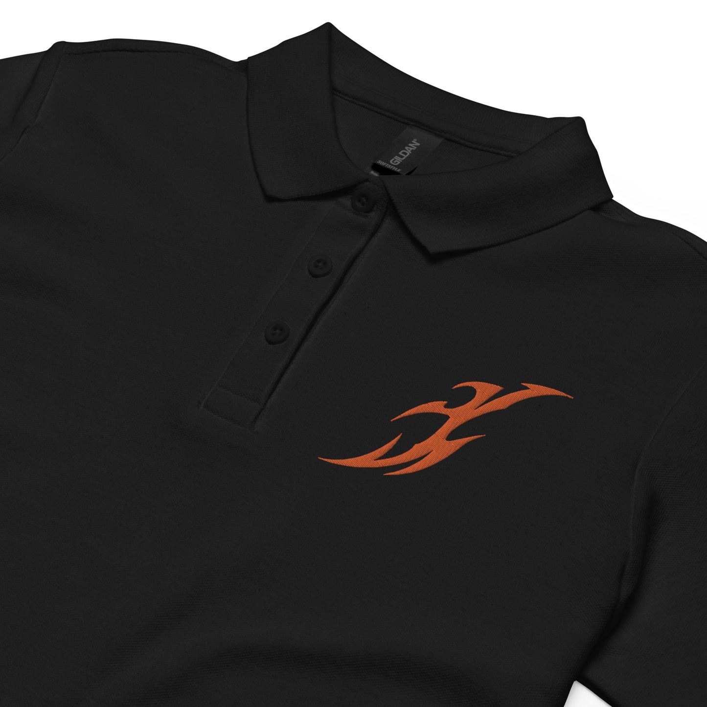 Camisa polo piquet feminina