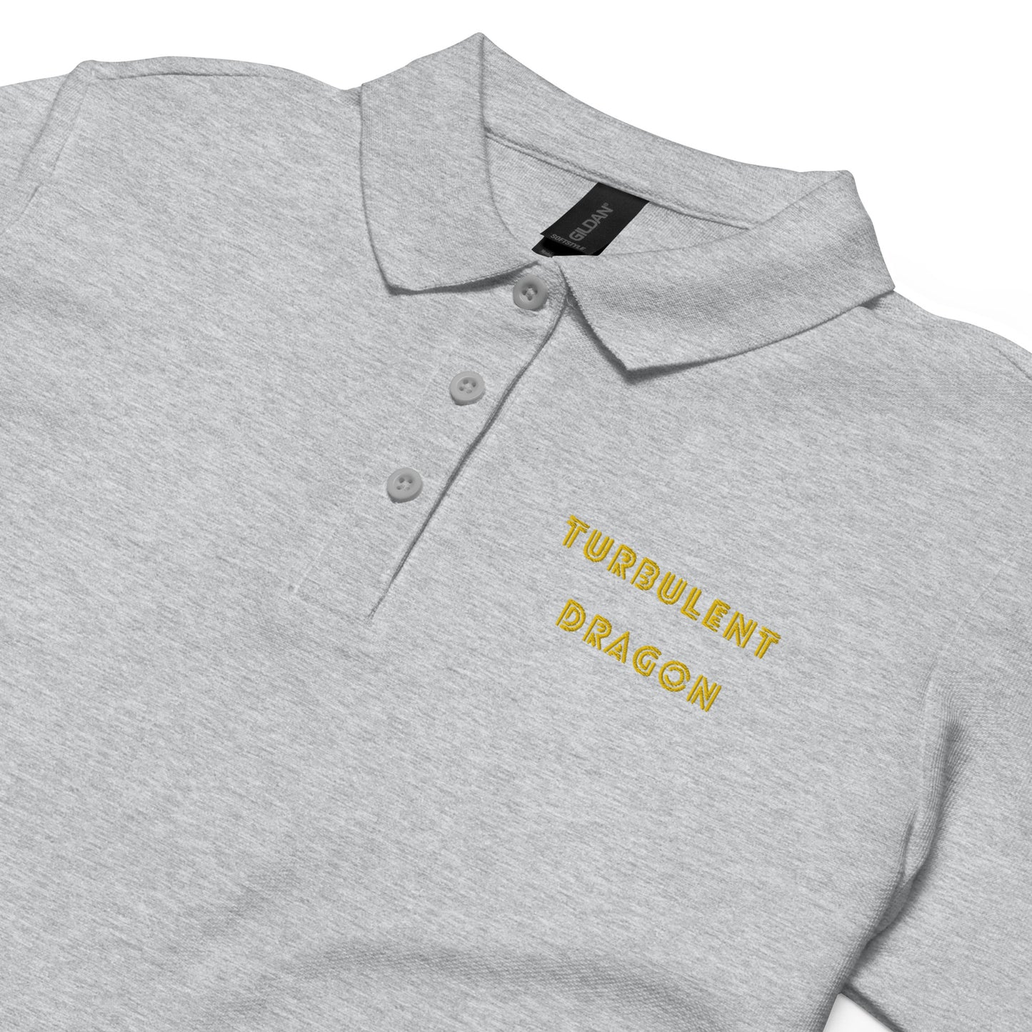 Camisa polo piquet feminina