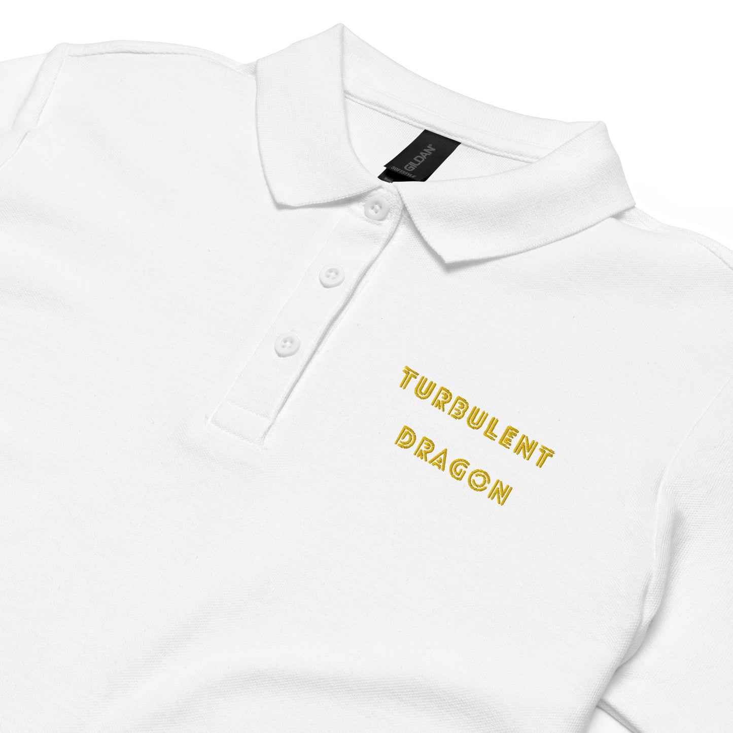 Camisa polo piquet feminina